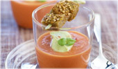 Gaspacho à la tomate